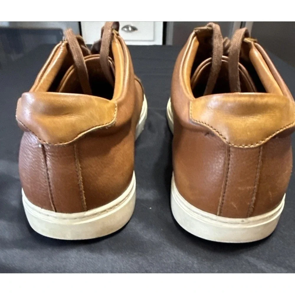 Allen Edmonds‎ Porter City Derby Leather Sneaker 13B Walnut Brown Retails $249